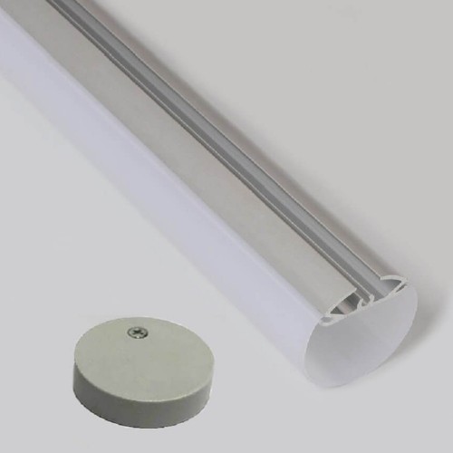 Aluminum Profile TUBE Model - 2 Meters Aluminum Profile TUBE Model - 2 Meters
