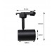 BLACK Track Light for GU10 Lamp - Single phase