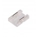 Pack 10 Transparent union connector for LED strips - COB + SMD - 8mm - 10mm - IP20