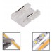Pack 10 Transparent union connector for LED strips - COB + SMD - 8mm - 10mm - IP20