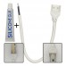 KIT Silicone Glue + Connector Cable for COB + SMD LED Strips - 8mm - 10mm - IP65