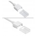 KIT Silicone Glue + Connector Cable for COB + SMD LED Strips - 8mm - 10mm - IP65