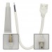 KIT Silicone Glue + Connector Cable for COB + SMD LED Strips - 8mm - 10mm - IP65