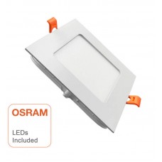 8W LED Square Downlight Slim - OSRAM CHIP DURIS E 2835
