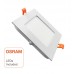 8W LED Square Downlight Slim - OSRAM CHIP DURIS E 2835