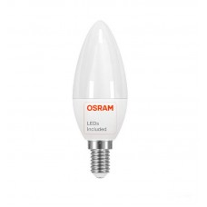 LED Candle Bulb 6W E14 C37 180º - OSRAM CHIP DURIS E 2835