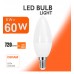 LED Candle Bulb 6W E14 C37 180º - OSRAM CHIP DURIS E 2835 LED Candle Bulb 6W E14 C37 180º - OSRAM CHIP DURIS E 2835