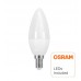 LED Candle Bulb 6W E14 C37 180º - OSRAM CHIP DURIS E 2835 LED Candle Bulb 6W E14 C37 180º - OSRAM CHIP DURIS E 2835