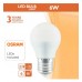 LED Bulb 6W E27 G45 220º - OSRAM CHIP DURIS E 2835