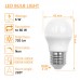 LED Bulb 6W E27 G45 220º - OSRAM CHIP DURIS E 2835