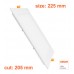 24W LED Square Downlight Slim - CCT - OSRAM CHIP DURIS E 2835
