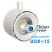LED Track Spotlight 40W - 28W ODENSE White for Single-Phase - CCT - CRI+92 - UGR13 - 24º