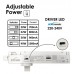 LED Track Spotlight 40W - 28W ODENSE White for Single-Phase - CCT - CRI+92 - UGR13 - 24º