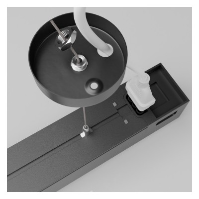 Suspension kit for linear LED lamp - STELLAR - 1.5m