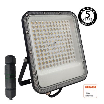 100W LED Outdoor Floodlight - Avant Pro - OSRAM CHIP DURIS E 2835 - 5 Years