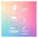 LED Bulb RGB + 3000K - 10W 270º E27 with Remote Control