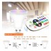 LED Spotlight RGB + 3000K - 8W 110º GU10 with Remote Control