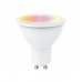 LED Spotlight RGB + 3000K - 8W 110º GU10 with Remote Control
