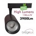 LED Spotlight 30W PARMA Black Single-Circuit Track - CCT - CRI+92 - 48º