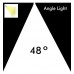 LED Spotlight 30W PARMA Black Single-Circuit Track - CCT - CRI+92 - 48º