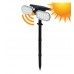 Solar garden light 4500K with motion sensor