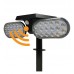 Solar garden light 4500K with motion sensor