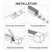 LED Silicone Tube | FLEX 20-20 | 50m | Custom Cut | For LED Strips up to 12mm
