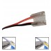 Transparent Connector for COB + SMD LED Strips - 8mm - 10mm - IP20