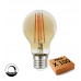 8W LED Bulbs Filament E27 A60 - Dimmable