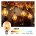8W LED Bulb Filament Vintage E27 G125 - Dimmable