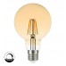 8W LED Bulb Filament Vintage E27 G125 - Dimmable