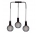 LED Bulb - Modern Black Metal - 4W - E27 - G125 - Dimmable