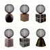 LED Bulb - Modern Black Metal - 4W - E27 - G125 - Dimmable