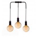 LED Bulb - Modern Crystal Ambar - 4W - E27 - G125 - Dimmable