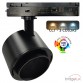 LED Track Light 1-Phase 40W-28W - ROMA Black - GxTronic Driver - Adjustable Optics 24º-60º - UGR13 - CCT