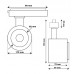 LED Track Light 1-Phase 40W-28W - ROMA Black - GxTronic Driver - Adjustable Optics 24º-60º - UGR13 - CCT