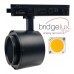 LED Track Light 1-Phase 40W-28W - ROMA Black - GxTronic Driver - Adjustable Optics 24º-60º - UGR13 - CCT