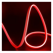 Flexible LED Neon 24V 13W/m - 50M Roll - Signage Special - 6x12mm - Cut every 1cm - Red