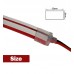 Flexible LED Neon 24V 13W/m - 50M Roll - Signage Special - 6x12mm - Cut every 1cm - Red