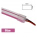 Flexible Neon LED 24V 13W/m - 50M Coil - Special for Signage - 6x12mm - Cut every 1cm - Pink Flexible Neon LED 24V 13W/m - 50M Coil - Special for Signage - 6x12mm - Cut every 1cm - Pink