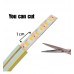 Flexible Neon LED 24V 13W/m - 50M Coil - Special for Signage - 6x12mm - Cut every 1cm - Lemon Yellow