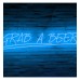 Flexible Neon LED 24V 13W/m - 50M Coil - Special for Signage - 6x12mm - Cut every 1cm - Blue
