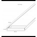 Surface Mounting Kit for LED Panel 120x30 - H65mm