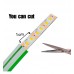 Flexible Neon LED 24V 13W/m - 50M Coil - Special for Signage - 6x12mm - Cut every 1cm - Green