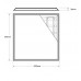 PACK 10 LED Panel 60x60 4000Lm | SLIM FRAME | Philips Driver 40W | Aluminum | 5 Years Warranty