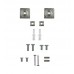 Universal Pendant Kit - Silver - with 3m cable - Pack of 2 units