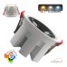 Downlight LED 6W - 9W - 12W Luxury White - Bridgelux Chip - UGR11 - 3CCT - CRI +92