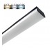 Linear LED Batten- Strip - 36W - BERGEN - Black - PC - CCT - 119cm