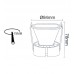 Downlight LED 6W - 9W - 12W - LUMIS - Bridgelux Chip - UGR11 - 3CCT - CRI +92 - Interchangeable Front