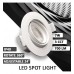 7W White Round LED Downlight - Adjustable - CCT Selectable Color